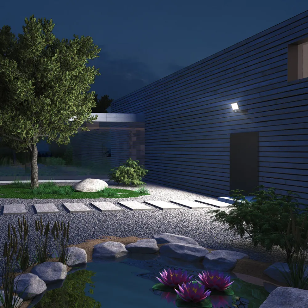 STEINEL XLED One XL S spot, antrasitt 22x26x21| Kommersiell Utebelysning|Vegglamper Med Sensor