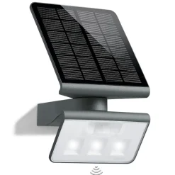 STEINEL XSolar L-S Professional LED-sensorspotlight| Solcellelamper Med Sensor|Vegglamper Med Sensor