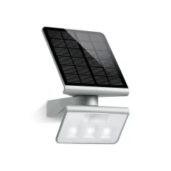 STEINEL XSolar L-S solcelle ute LED-vegglampe sølv