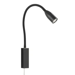 FISCHER & HONSEL Sten LED-vegglampe med bevegelsesstyring, svart Hot