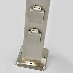 G & L Handels GmbH Stibelysning 400166 med to stikkontakter, sensor| Gatebelysning, Pullert Belysning