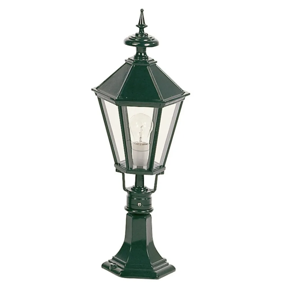 K.S. Verlichting Stien lyser grønt i Edinburgh| Gatebelysning, Pullert Belysning