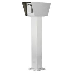 Ledino Stikkontaktkolonne Connect L2 med 2 stikkontakter, stål Best