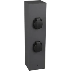 Trio Lighting Stikkontaktstolpepullert for utvendig stikkontakt, 4-veis| Strømsøyler|Tilbehør