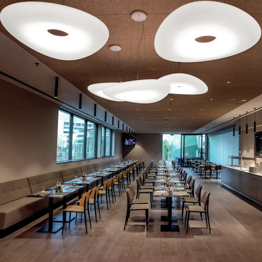 Stilnovo Mr Magoo LED-pendellampe, fase, Ø 52cm