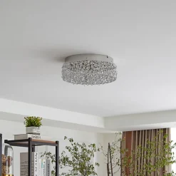 Lucande Strålende LED-taklampe Felias, rund form| Design- Og Hotellbelysning|Led-Innendørs