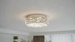 Lucande Strålende LED-taklampe Felias, rund form| Design- Og Hotellbelysning|Led-Innendørs