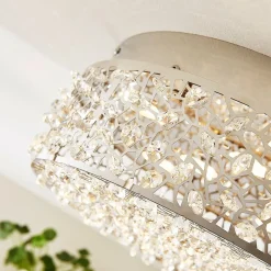 Lucande Strålende LED-taklampe Felias, rund form| Design- Og Hotellbelysning|Led-Innendørs