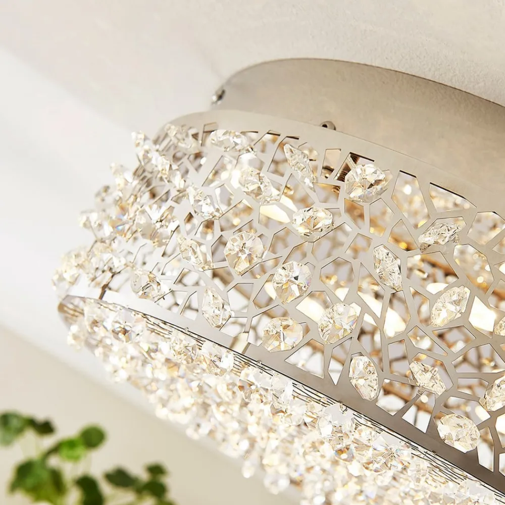 Lucande Strålende LED-taklampe Felias, rund form| Design- Og Hotellbelysning|Led-Innendørs