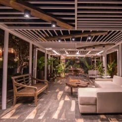 FARO BARCELONA Subtil utendørs LED-takspot Tami Outlet