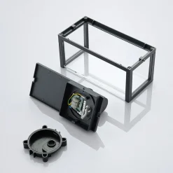 Lindby Susanne utendørs vegglampe, kantet, glassert, sett med 2 stk Best