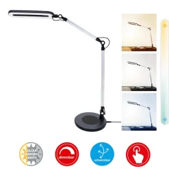 Briloner Svane LED-bordlampe, CCT, dimbar| Kontorbelysning|Bordlamper