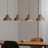 Luminex Sven hengelampe, 4 lyskilder, beige, stål| Pendellamper