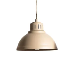 Luminex Sven hengelampe, 4 lyskilder, beige, stål| Pendellamper