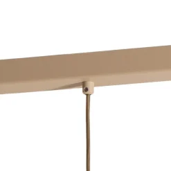 Luminex Sven hengelampe, 4 lyskilder, beige, stål| Pendellamper