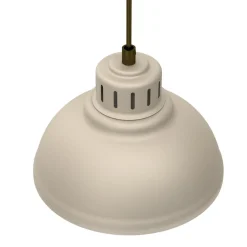 Luminex Sven hengelampe, 4 lyskilder, beige, stål| Pendellamper