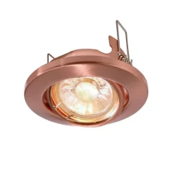 Deko-Light Svingbar 68er LV monteringsring i børstet kobber