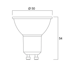 Sylvania LED-reflektor GU10 2W 3°000 K 36 lm
