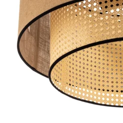 Duolla Taklampe Big Boho, rotting, beige/svart New