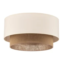 Duolla Taklampe Boho, Ø 45 cm ecru/jute| Design- Og Hotellbelysning