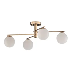 Lucea Taklampe Bumerang, gull, 4 lyskilder Online