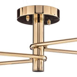 Lucea Taklampe Bumerang, gull, 4 lyskilder Online