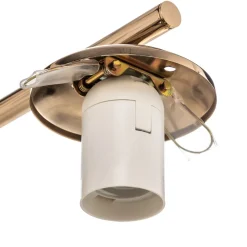 Lucea Taklampe Bumerang, gull, 4 lyskilder Online