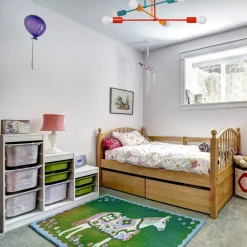 HELAM Taklampe Cambridge, 6 lyskilder oransje-rød-turkis| Taklamper