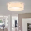 Smartwares Taklampe Ceiling Dream, Ø 40 cm, tekstil, hvit Discount