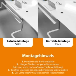 Smartwares Taklampe Ceiling Dream, Ø 40 cm, tekstil, hvit Discount