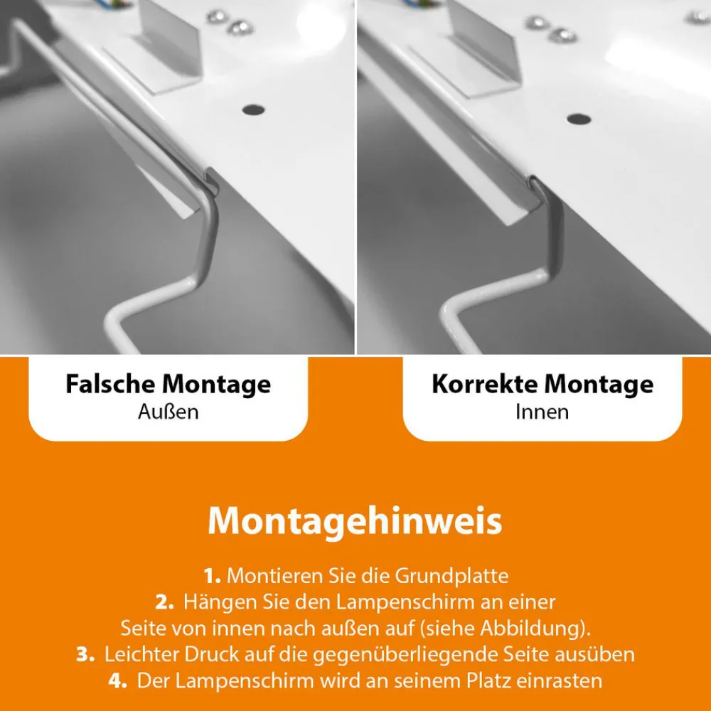 Smartwares Taklampe Ceiling Dream, Ø 40 cm, tekstil, hvit Discount