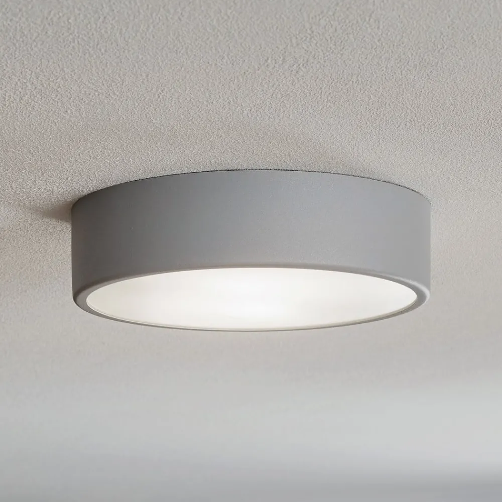 TEMAR LIGHTING Taklampe Cleo 300, Ø 30 cm grå| Design- Og Hotellbelysning|Taklamper