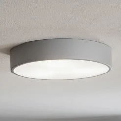 TEMAR LIGHTING Taklampe Cleo 400, Ø 40 cm grå Discount