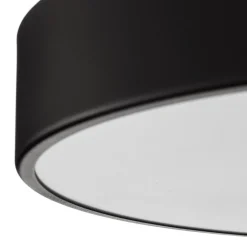 TEMAR LIGHTING Taklampe Cleo, Ø 50 cm, IP20, svart, metall, E27 Outlet
