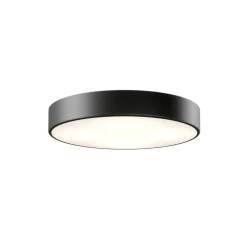 TEMAR LIGHTING Taklampe Cleo, Ø 50 cm, IP20, svart, metall, E27 Outlet