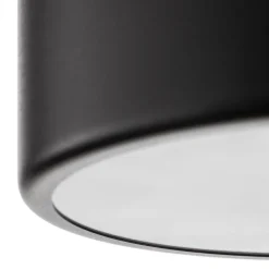 TEMAR LIGHTING Taklampe Cleo, Ø 20 cm, IP20, svart, metall, E27 Discount