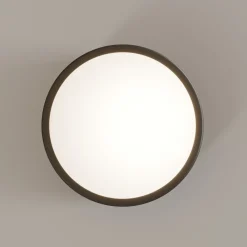 TEMAR LIGHTING Taklampe Cleo, Ø 20 cm, IP20, svart, metall, E27 Discount