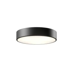 TEMAR LIGHTING Taklampe Cleo, Ø 40 cm, IP20, svart, metall, E27| Design- Og Hotellbelysning|Taklamper