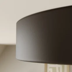 TEMAR LIGHTING Taklampe Cleo, Ø 40 cm, IP20, svart, metall, E27| Design- Og Hotellbelysning|Taklamper