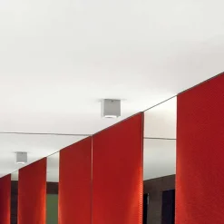 Milan Iluminación Taklampe Dau Spot med terningform hvit Hot