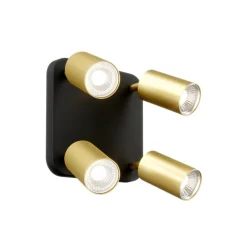 Nowodvorski Lighting Taklampe Eye Spot med 4 lyskilder, svart/messing Sale