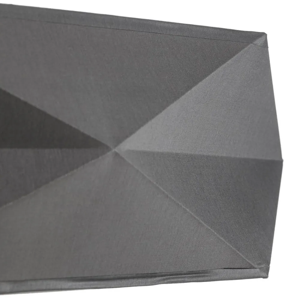 TK Lighting Taklampe Kantoor New, Ø 88 cm, grå| Taklamper