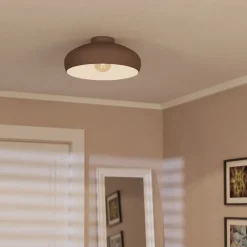 EGLO Taklampe Mogano, Ø40cm, kaffebrun| Design- Og Hotellbelysning|Taklamper