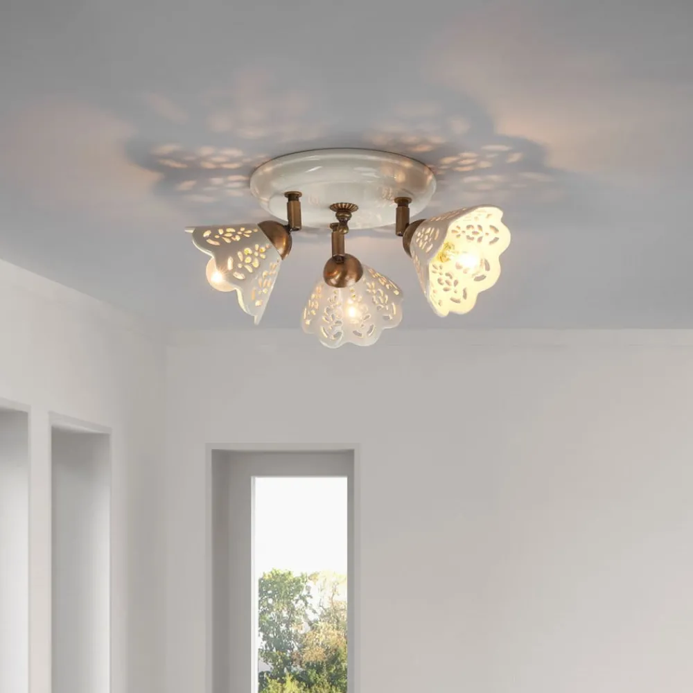 Ceramiche Taklampe Portico 3 lyskilder| Design- Og Hotellbelysning|Taklamper