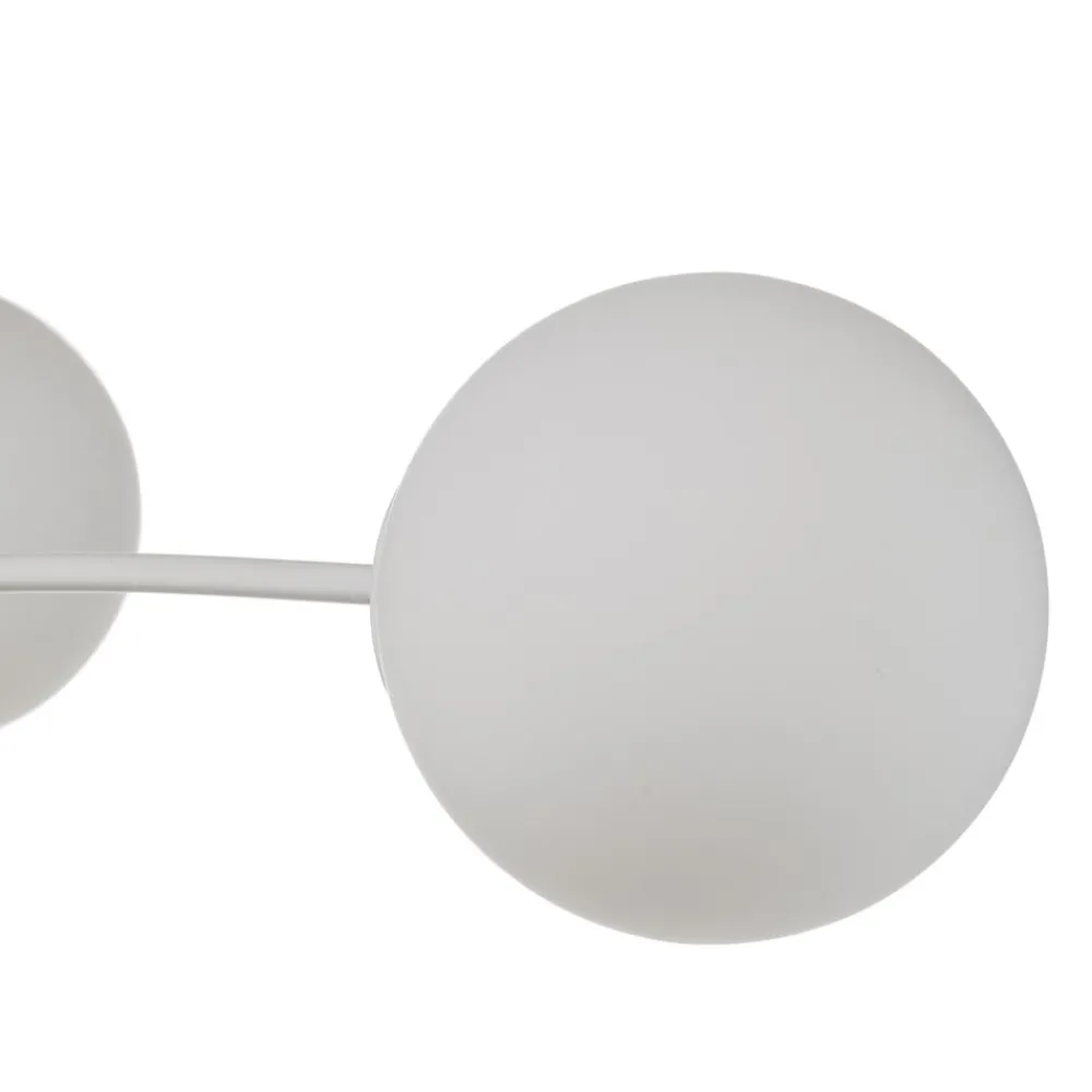 EMIBIG LIGHTING Taklampe Pregos 4, 4 lyskilder, hvit