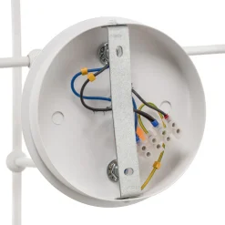 EMIBIG LIGHTING Taklampe Pregos 4, 4 lyskilder, hvit