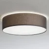 TK Lighting Taklampe Rondo, grå Ø 45 cm