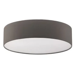 TK Lighting Taklampe Rondo, grå Ø 45 cm