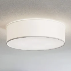 TK Lighting Taklampe Rondo, hvit Ø 45 cm| Taklamper