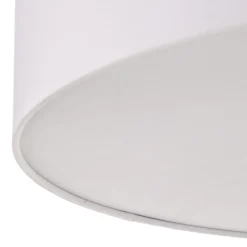 TK Lighting Taklampe Rondo, hvit Ø 60 cm| Taklamper